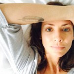 Natalie Imbruglia in bed without makeup wakeupcall