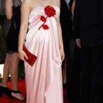 Natalie Portman pink dress Golden Globes 2011 Red Carpet