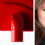 Natalie Portman red lips Rouge Dior ad campaign