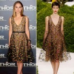 Natalie Portman Thor premiere dress Dior