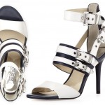 navy sandals Michael Kors