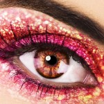 New Year s Eve party makeup glitter