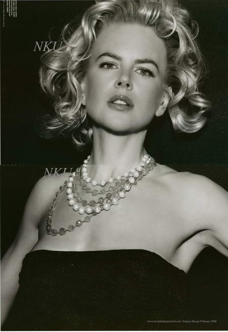 Nicole Kidman Some Like it Hot in Harper’s Bazaar