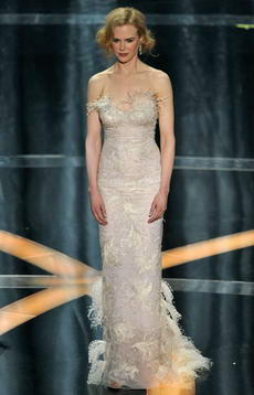 Nicole Kidman white L wren Scott Oscars 2009 s