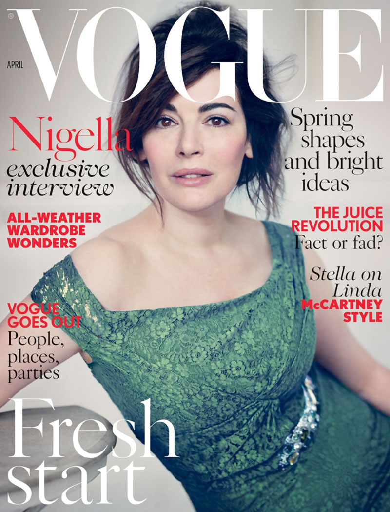 Nigella Lawson Vogue UK April 2014