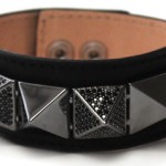 Noir Jewelry black bracelet punk