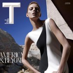 NY Times T Style magazine Spring 2013 cover Anja Rubik