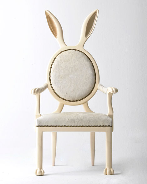 original bunny chair by Merve Kahraman