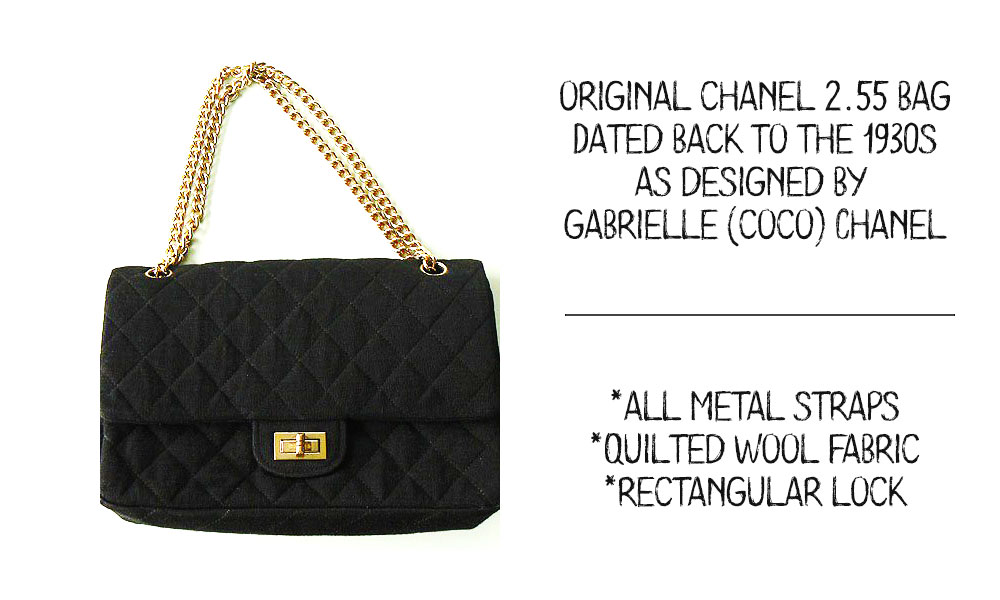original Chanel 255 bag vintage designed by Coco Chanel 1930