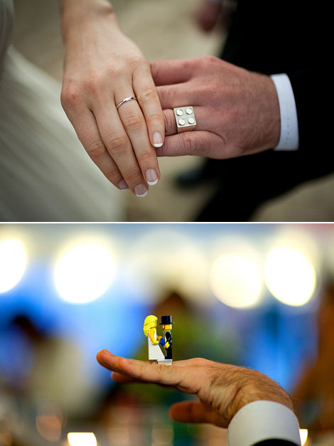 Original Wedding Ring: Lego Wedding Ring