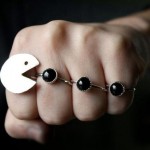 Pacman Silver Rings series