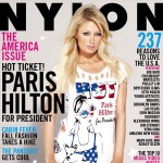 Paris Hilton Nylon magazine November 2008 cover