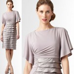 party dress ruffled jersey