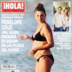 Penelope Cruz second pregnancy Hola magazine cover