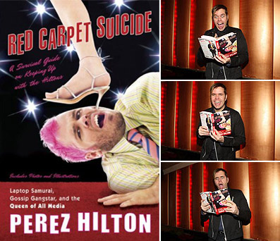 Perez Hilton Red Carpet Suicide book