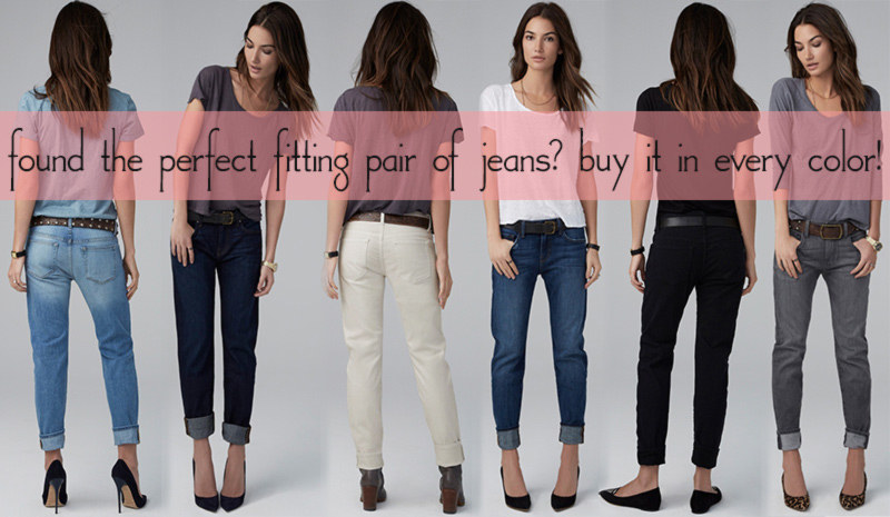 perfect fitting jeans buy in every color