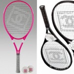 Pink Tennis Racket Chanel and Black Tennis Racket Chanel