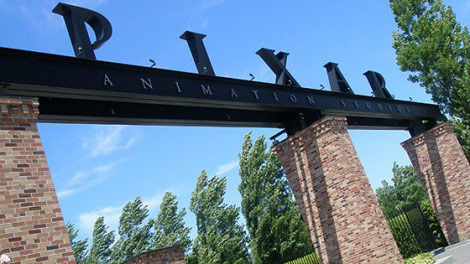 Pixar Offices gate