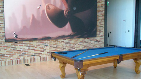 Pixar Offices pool