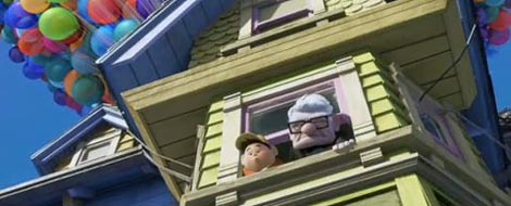Pixar Up house
