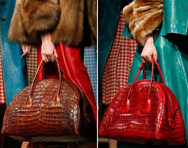 Prada Fall 2013 collection bags