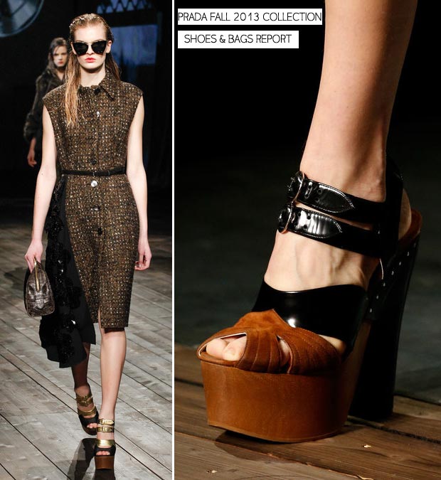 Prada Fall 2013 shoes and bags report