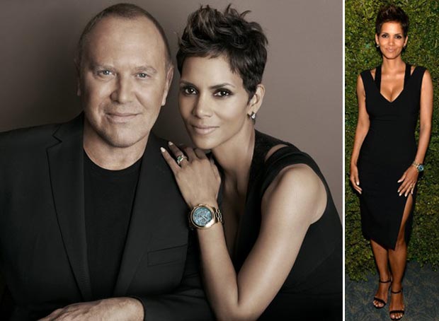 Pregnant Halle Berry Charity Watches Michael Kors