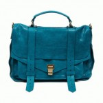 Proenza Shouler PS 1 bag blue leather