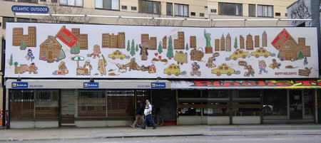 Puma Gingerbread Billboard Bleecker Street New York