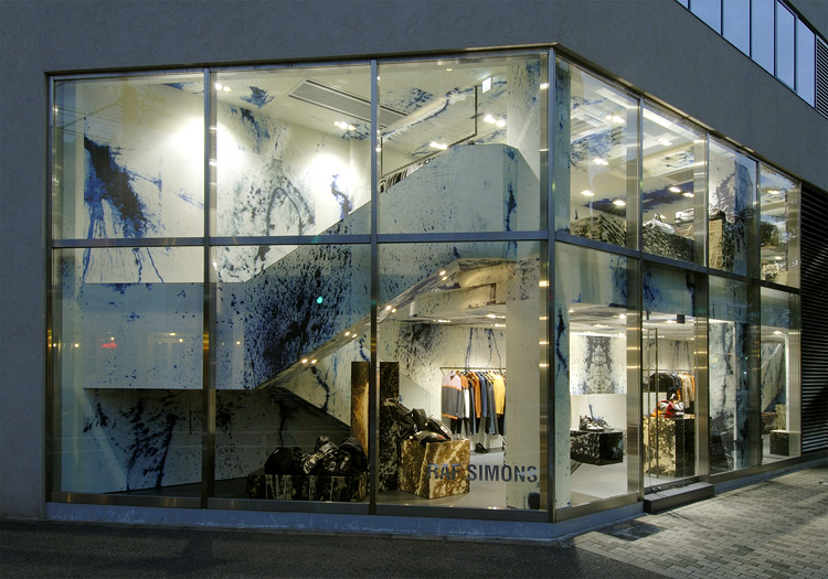Raf Simons store from Tokyo Japan 3