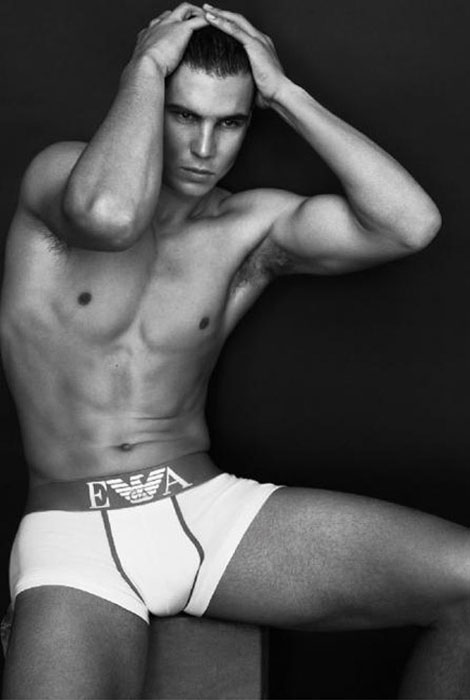 Rafael Nadal Armani underwear 2011 ad campaign