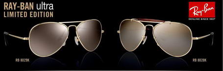 Ray-Ban Ultra Limited Edition Gold