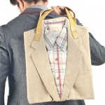 Recycled Suit tote 3