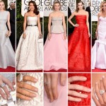 Red Carpet nails trends Diane Kruger Salma Hayek Zosia Mamet Allison Williams Giuliana Rancic