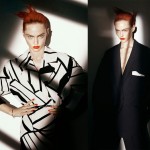 redhead Sasha Pivovarova Vogue Paris David Sims