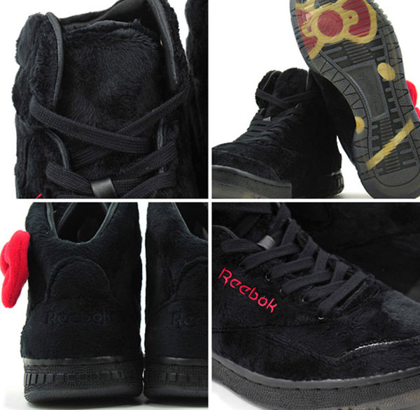 Reebok Hello Kitty Plush Kitty sneakers black