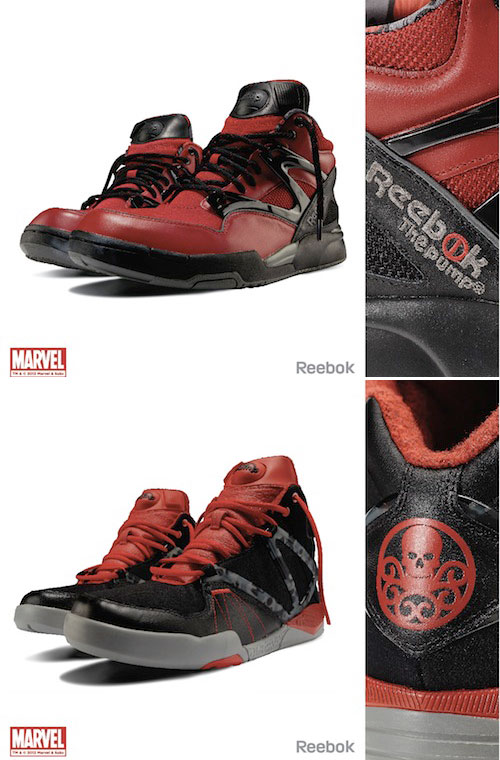 Reebok Marvel sneakers