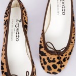 Repetto Opening Ceremony leopard flats