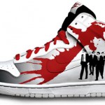 Reservoir dogs hand painted sneakers