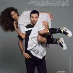 Riccardo Tisci Nike knee high sneakers Joan Smalls Vogue