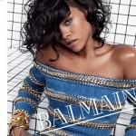 Rihanna Balmain Spring 2014 ad campaign