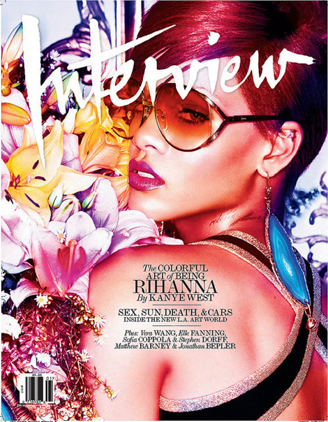 Rihanna Covers Interview December 2010