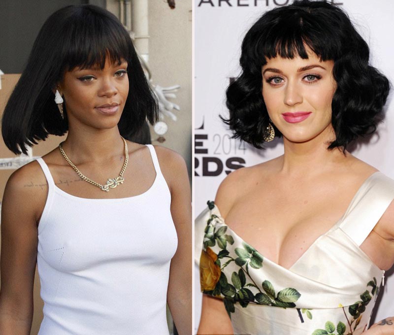 Rihanna Katy Perry bob haircut the new hair trend 2014