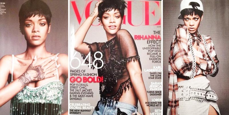 Rihanna Vogue US March 2014