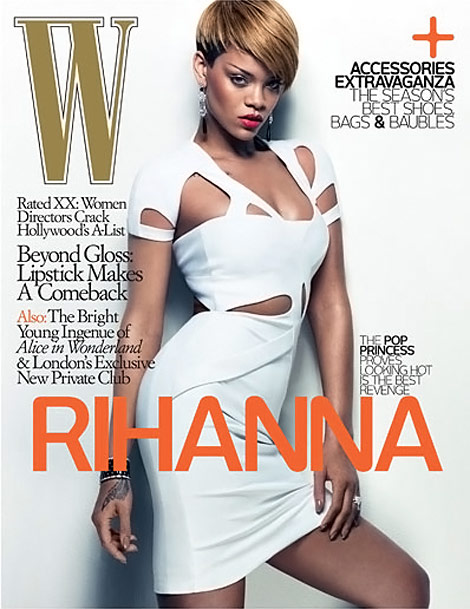 Rihanna’s W Magazine, February 2010