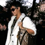 Rihanna with Gucci Babouska bag