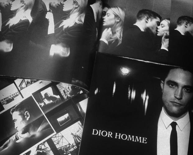 Robert Pattinson Dior Homme perfume ad campaign