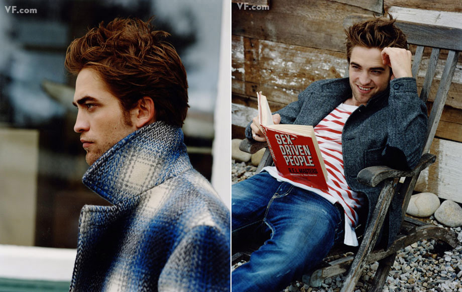 Robert Pattinson Vanity Fair december 2009 1
