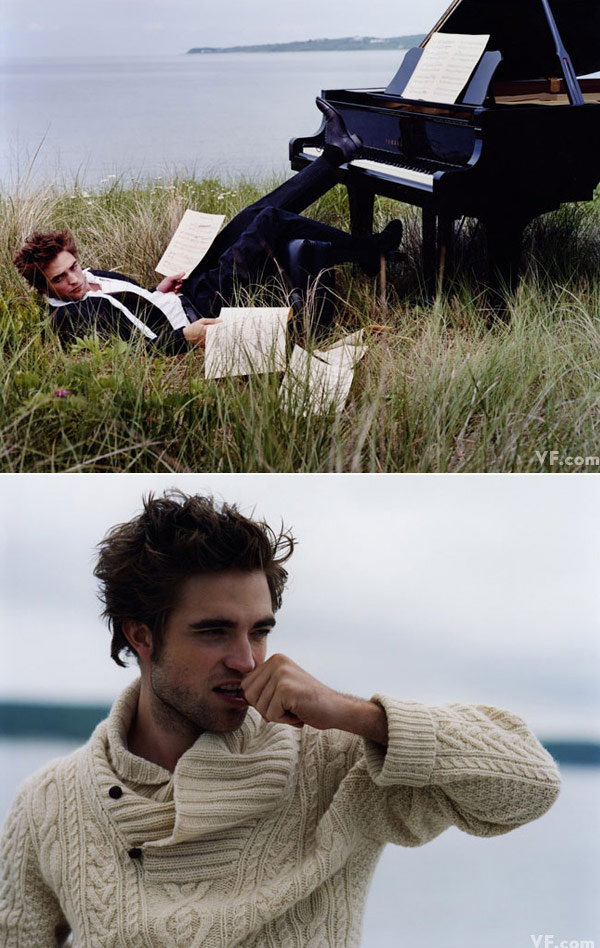 Robert Pattinson Vanity Fair december 2009 4