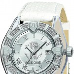 Roberto Cavalli watch diamond white